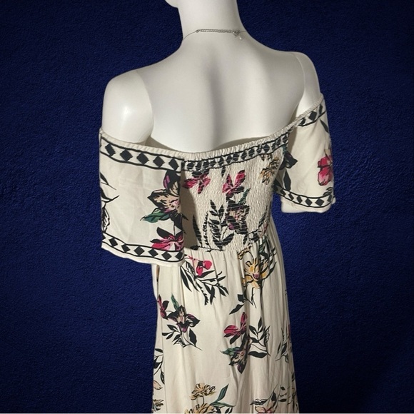 Jealous Tomato Romantic Flowing Floral Sundress With Hi Low Parted Hem Size Med - Picture 12 of 14